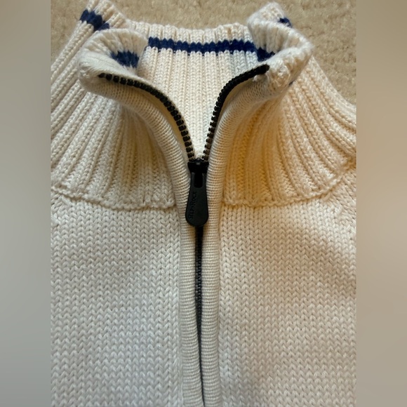 PERONI X ALP N ROCK FAIRISLE 1/4 ZIP SWEATER | IVORY XS - Picture 13 of 15